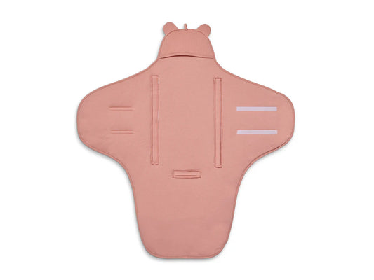 Couverture portefeuille Basic Stripe Rosewood