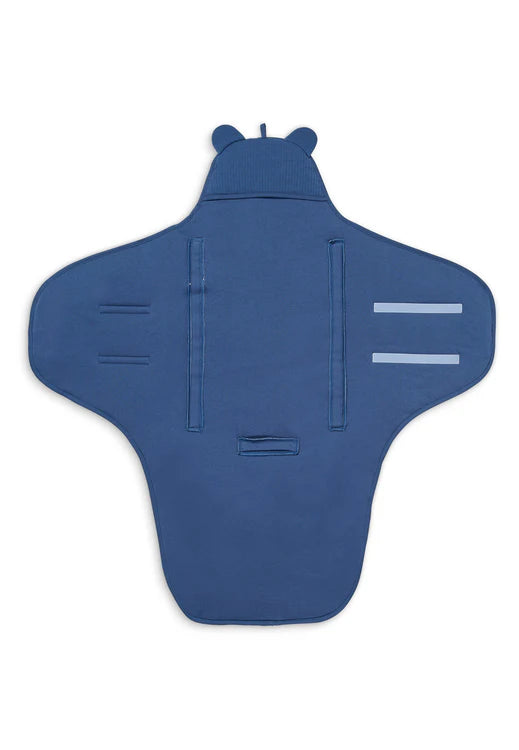 Couverture portefeuille Basic Stripe Jeans Blue