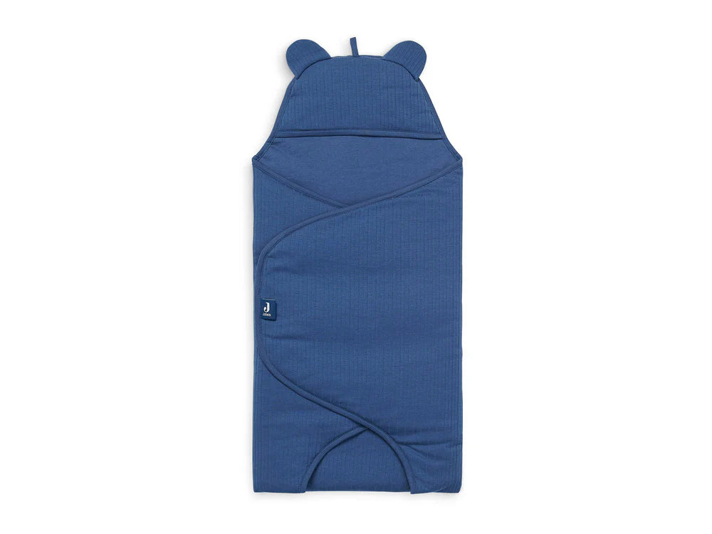 Couverture portefeuille Basic Stripe Jeans Blue