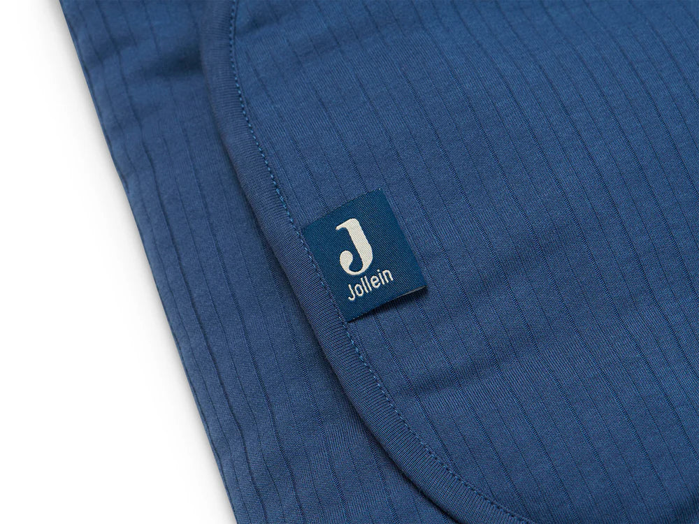 Couverture portefeuille Basic Stripe Jeans Blue