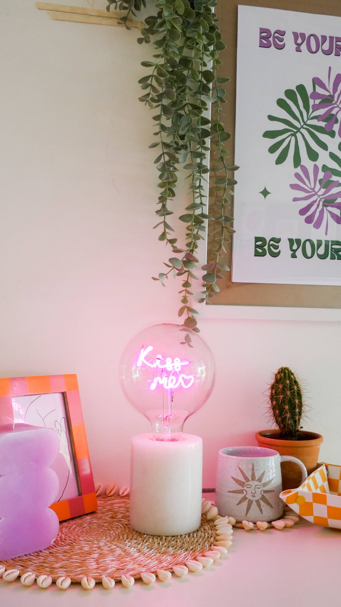 Ampoules LED à texte