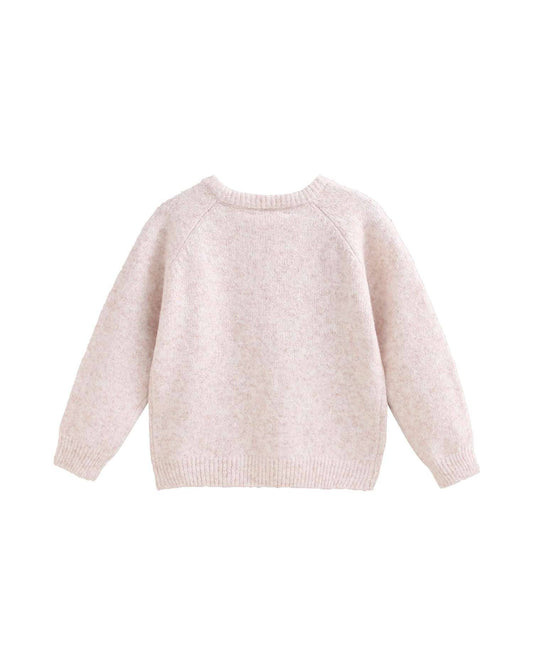 Pull en maille beige pour bébé