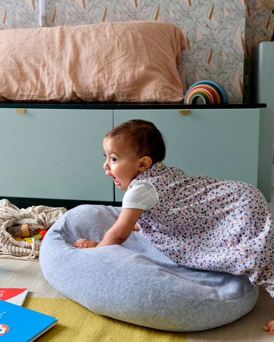 Housse pour coussin d’allaitement - Nid bag Brume