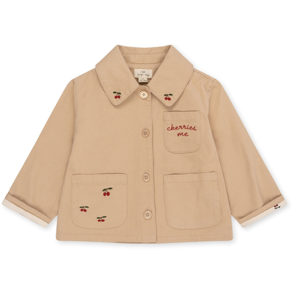 Veste en jean Cherries me