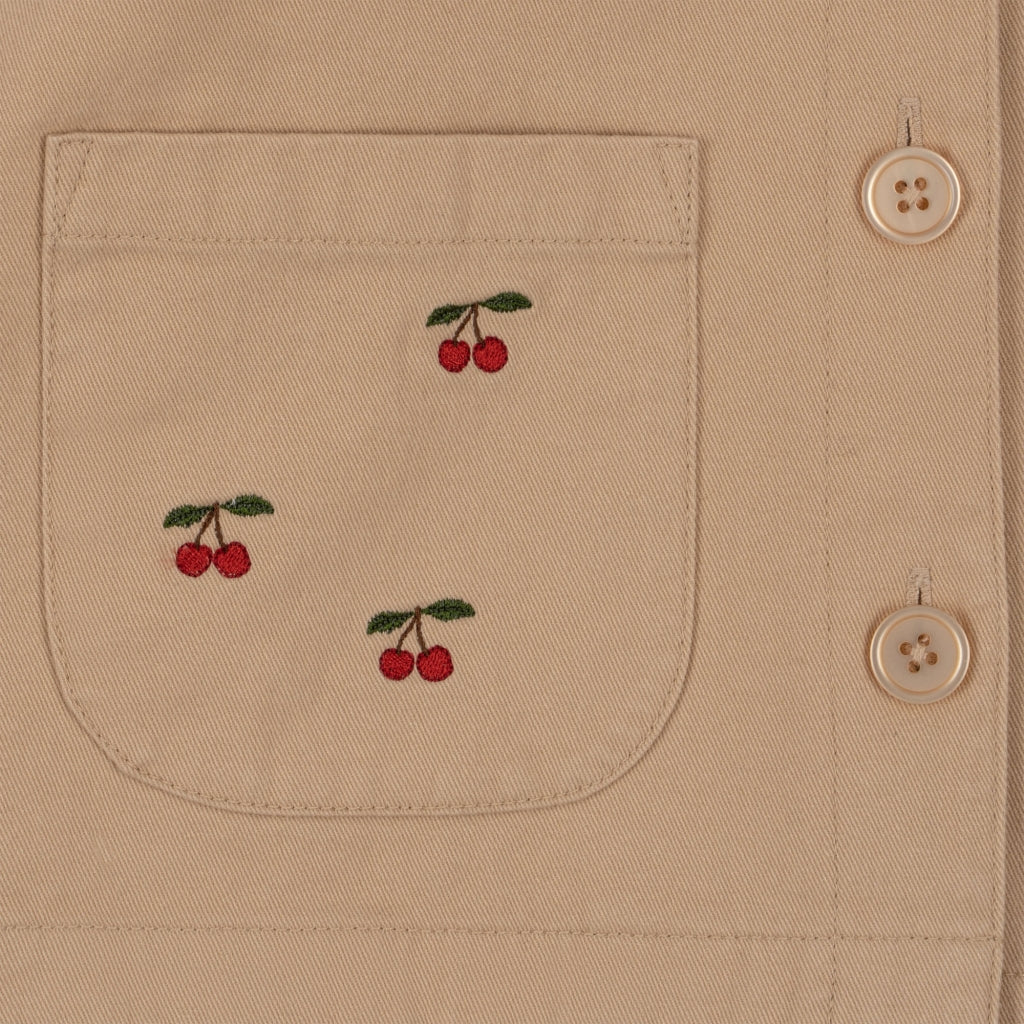 Veste en jean Cherries me