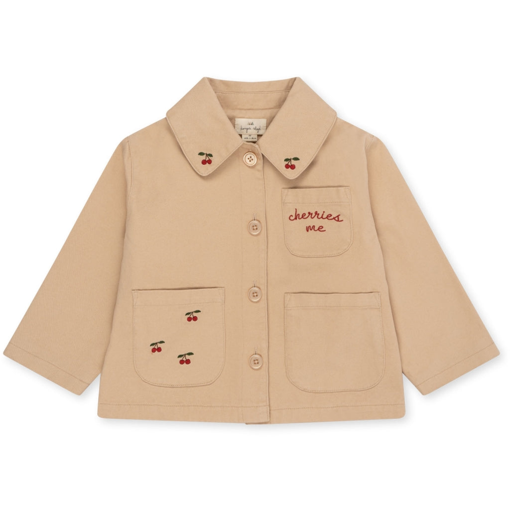 Veste en jean Cherries me