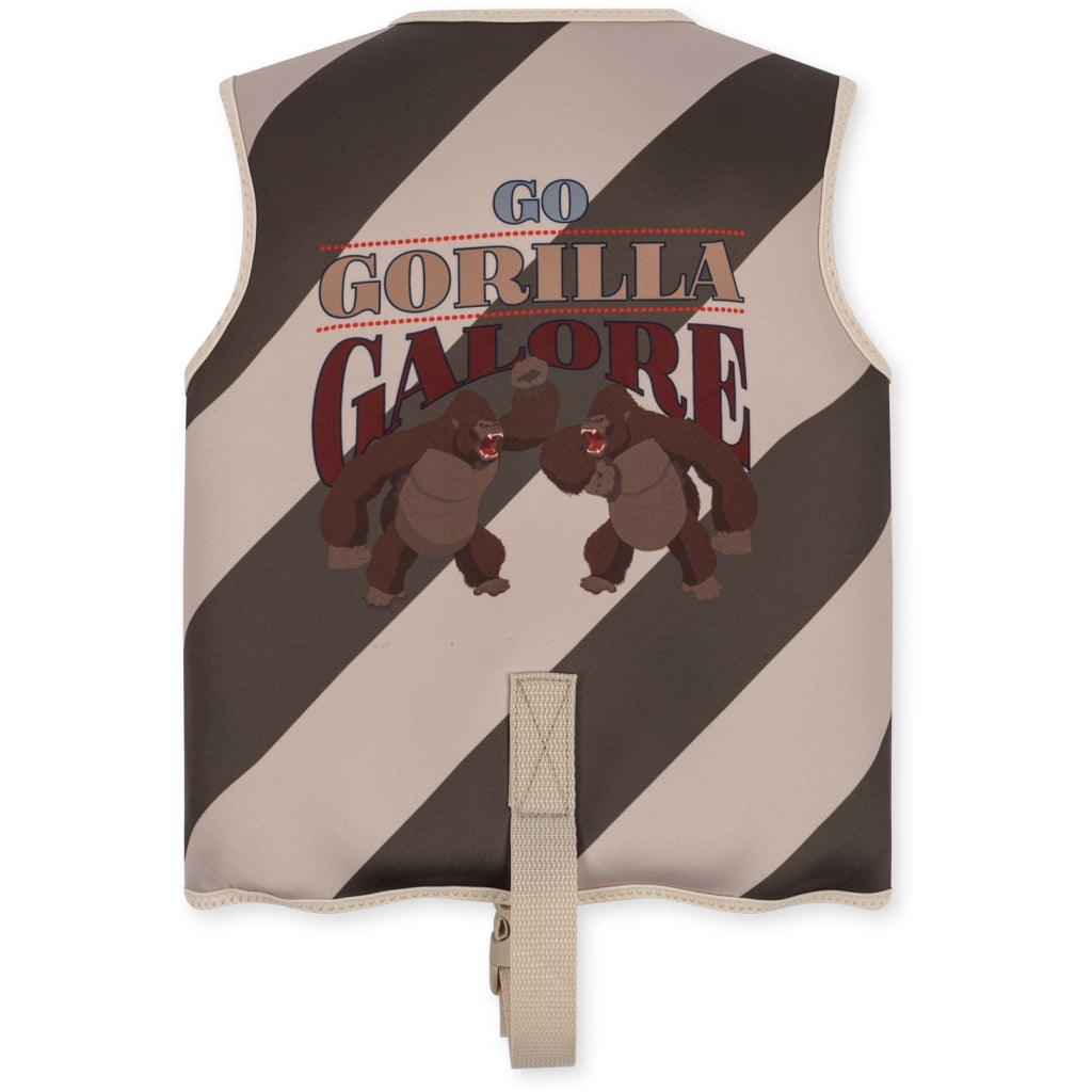 Gilet flotteur à volants en néoprène - Gorilla