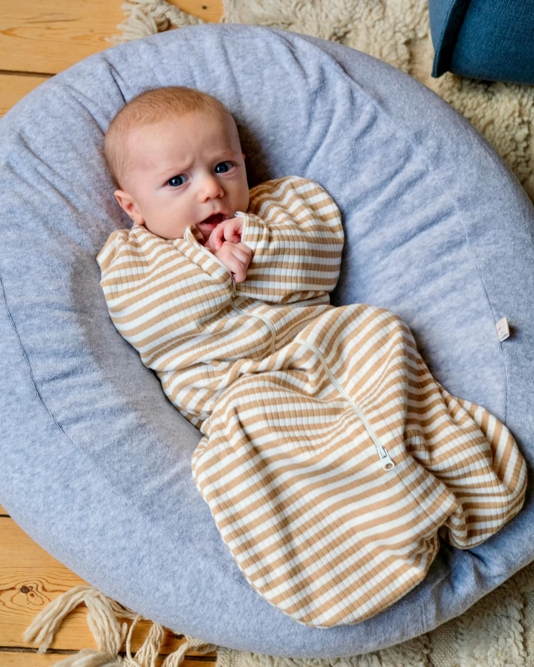 Housse pour coussin d’allaitement - Nid bag Brume