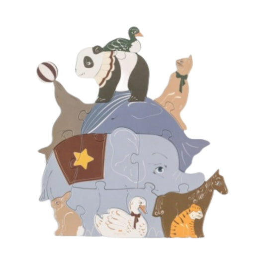 Puzzle 12 pièces Animaux Konges Slojd )