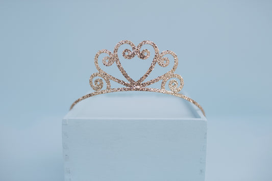 Diadème scintillant or ou argent