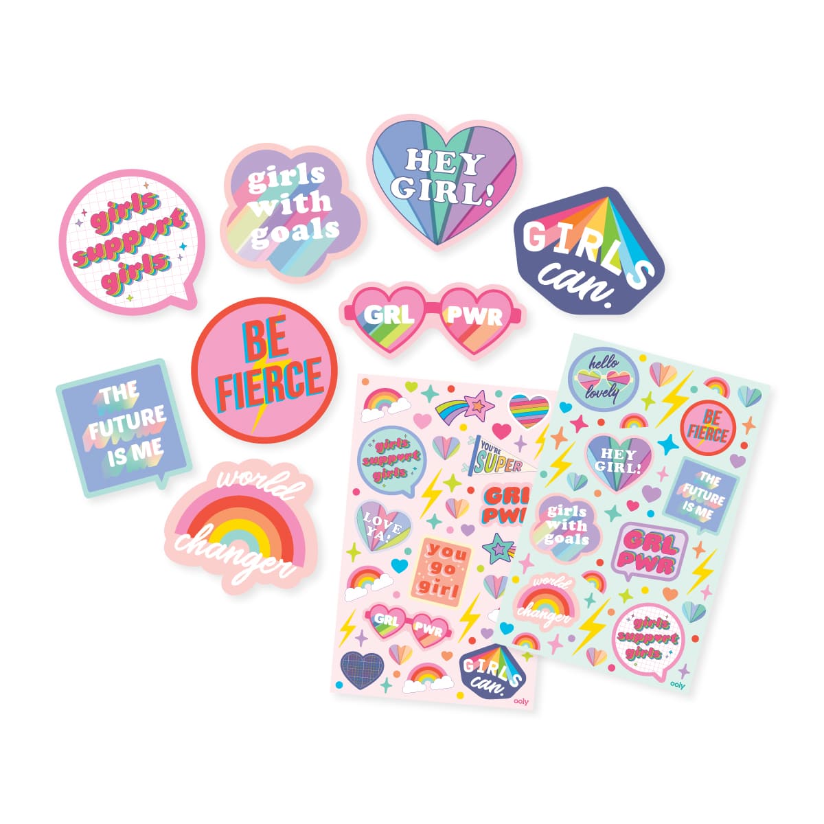 Stickers parfumés Girl Power