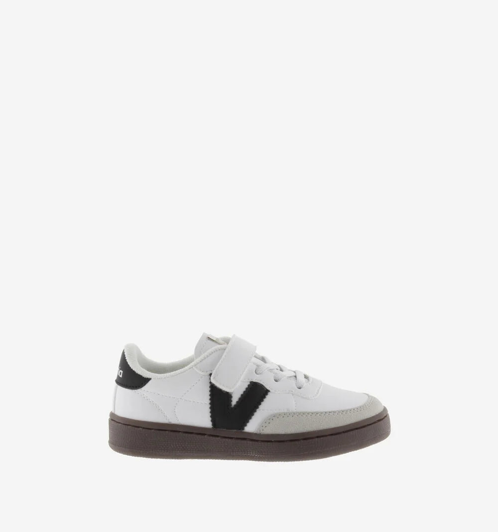 Victoria : baskets Blanco V/noir à scratch