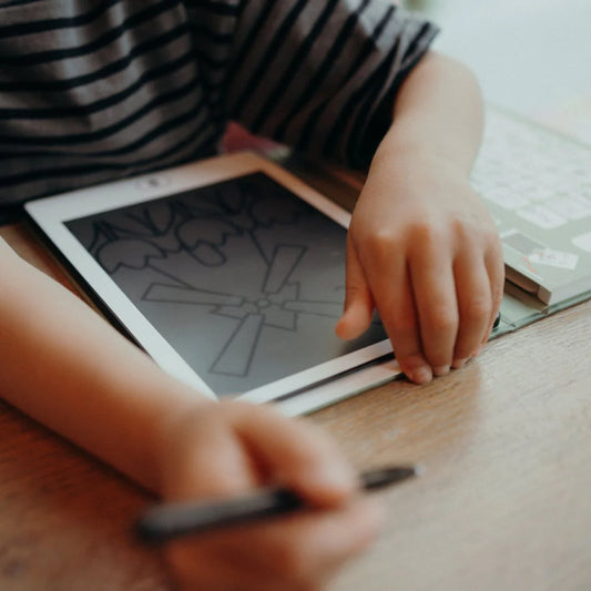 Tablette à dessin verte Animaux autour du monde