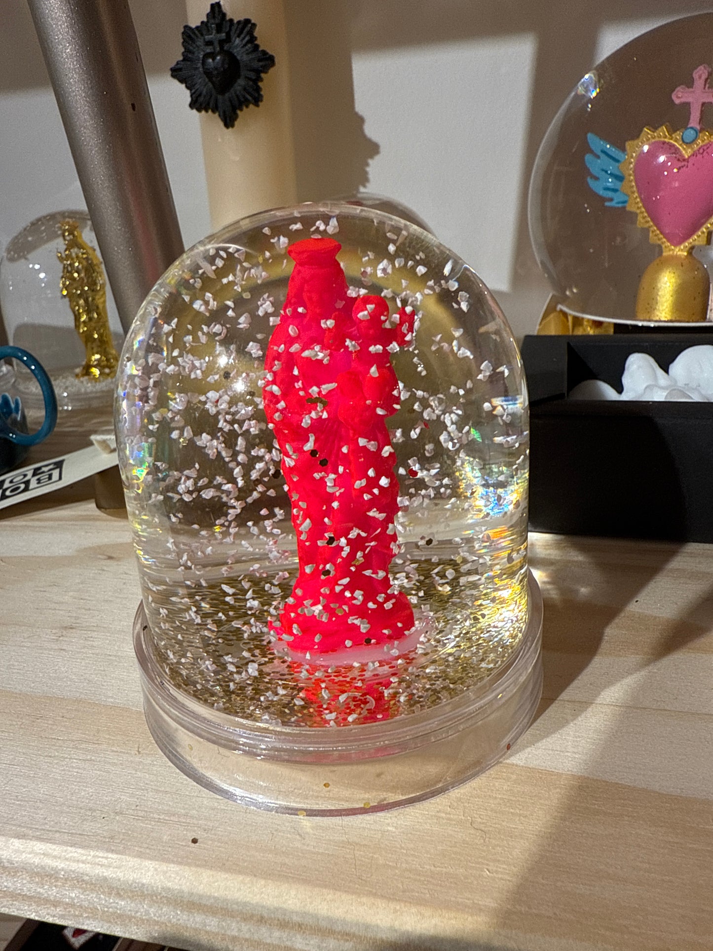 Boule à neige Vierge à l'enfant