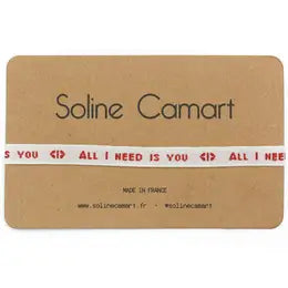 Bracelet ruban Soline Camart