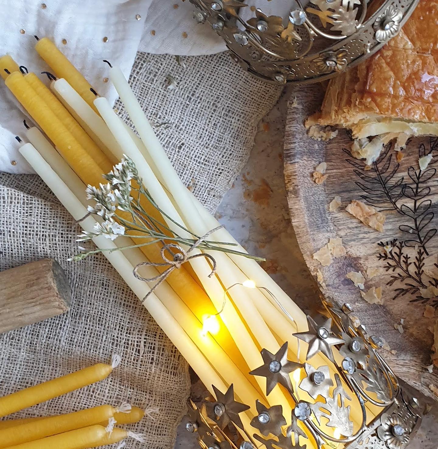Bougies fleuriste Ciergerie des Prémontrés