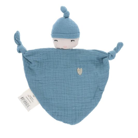 Doudou lutin bleu