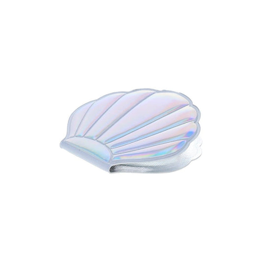 Miroir de poche coquillage iridescent
