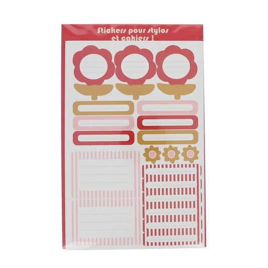 Etiquettes autocollantes pour fournitures - Trouville