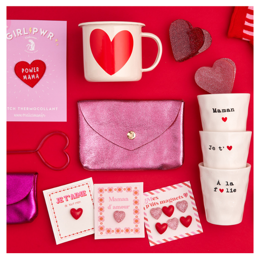 Pin's cœur Maman d'amour