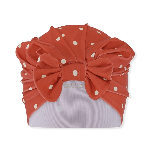 Turban de bain à poids rouge