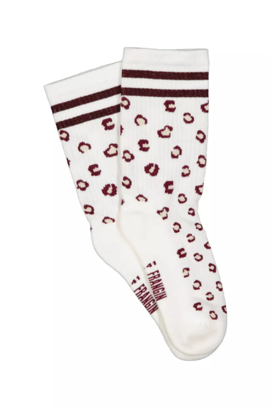 Chaussette Georgette kids Léopard rayé