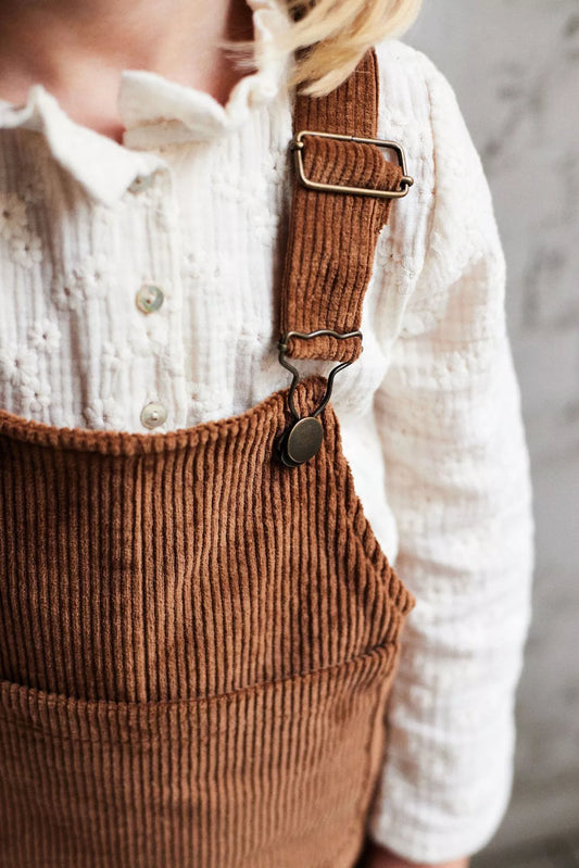 Salopette Eliette velours Camel