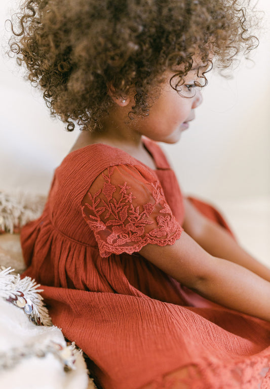 Robe Manon Terracota Les petits inclassables