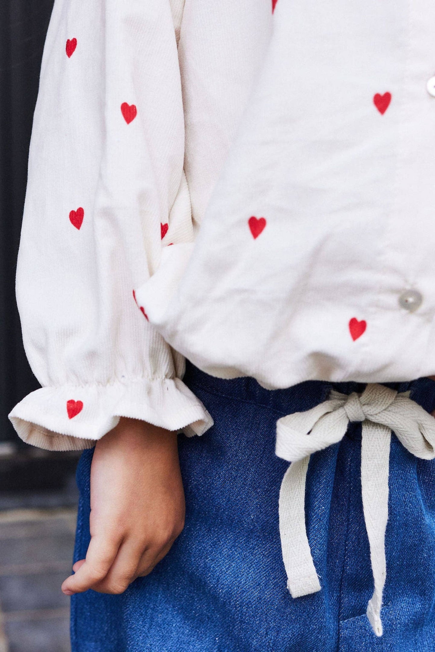 Chemisier Albertine Imprimé coeurs