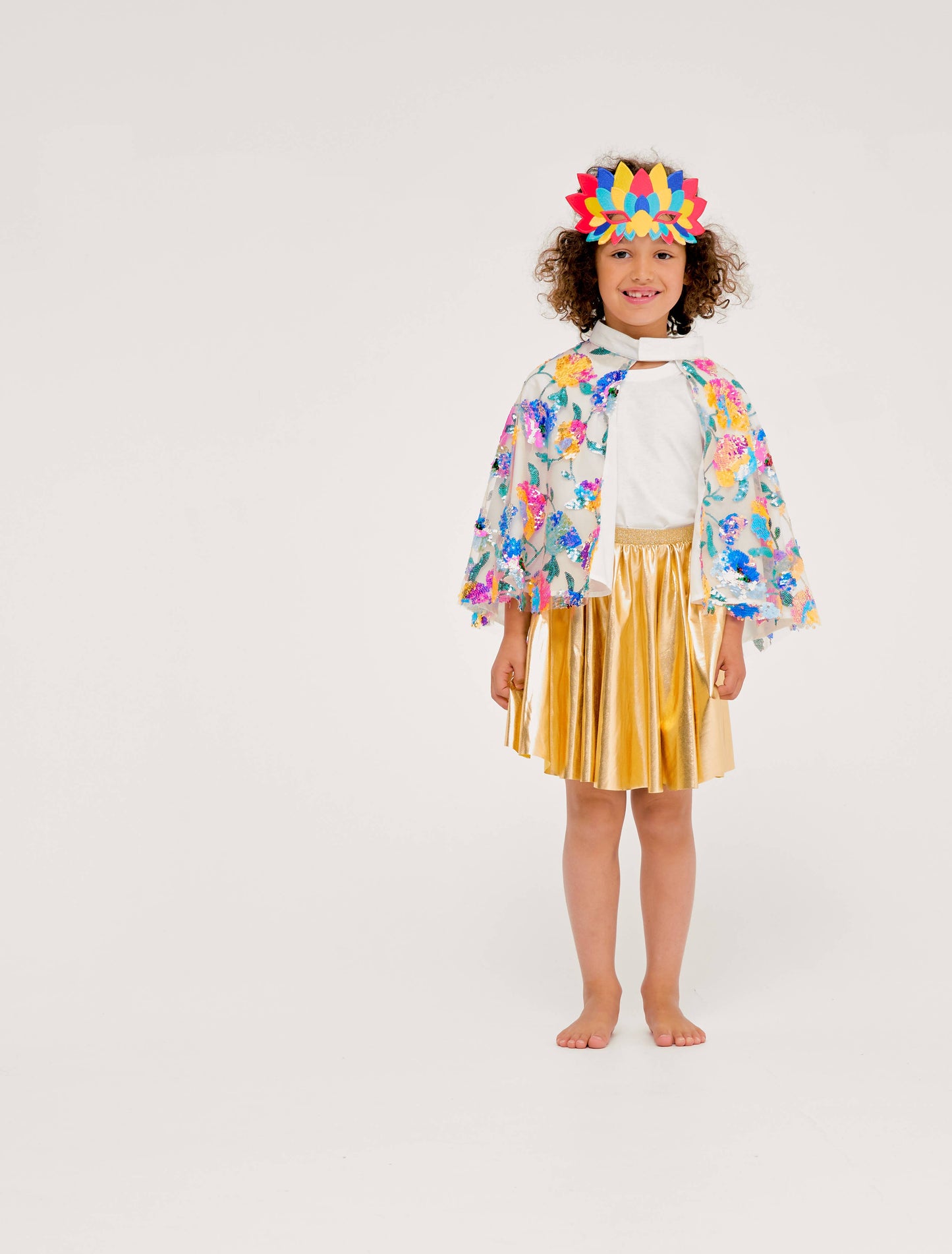 Cape courte Paradis à sequins