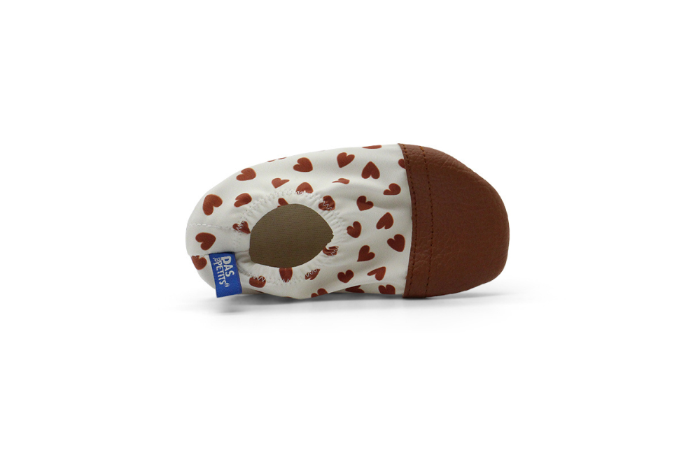 Les Pas Petits : Chaussons Cœurs