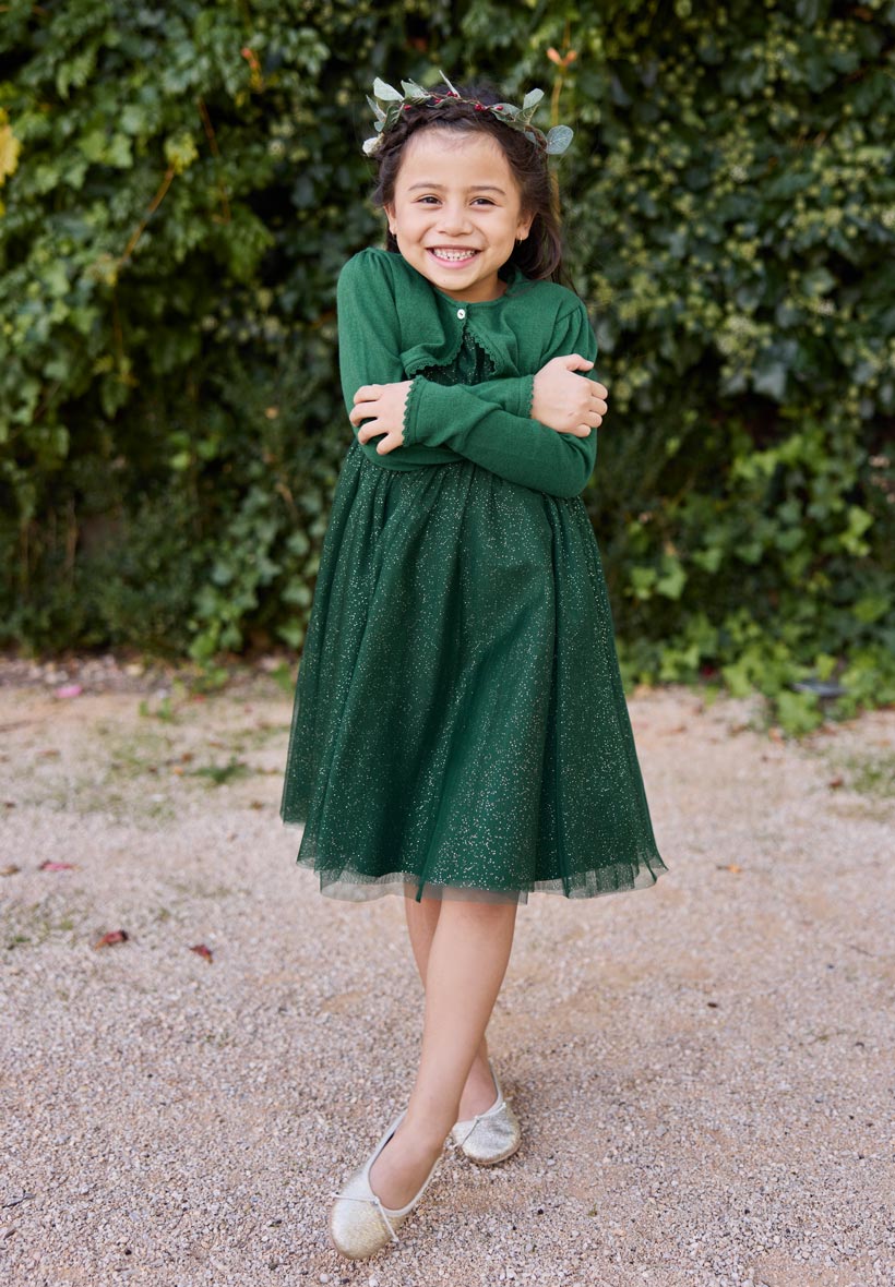 Robe Scarlett vert sapin