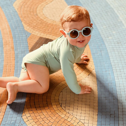 Maillot de bain bébé anti-uv vert