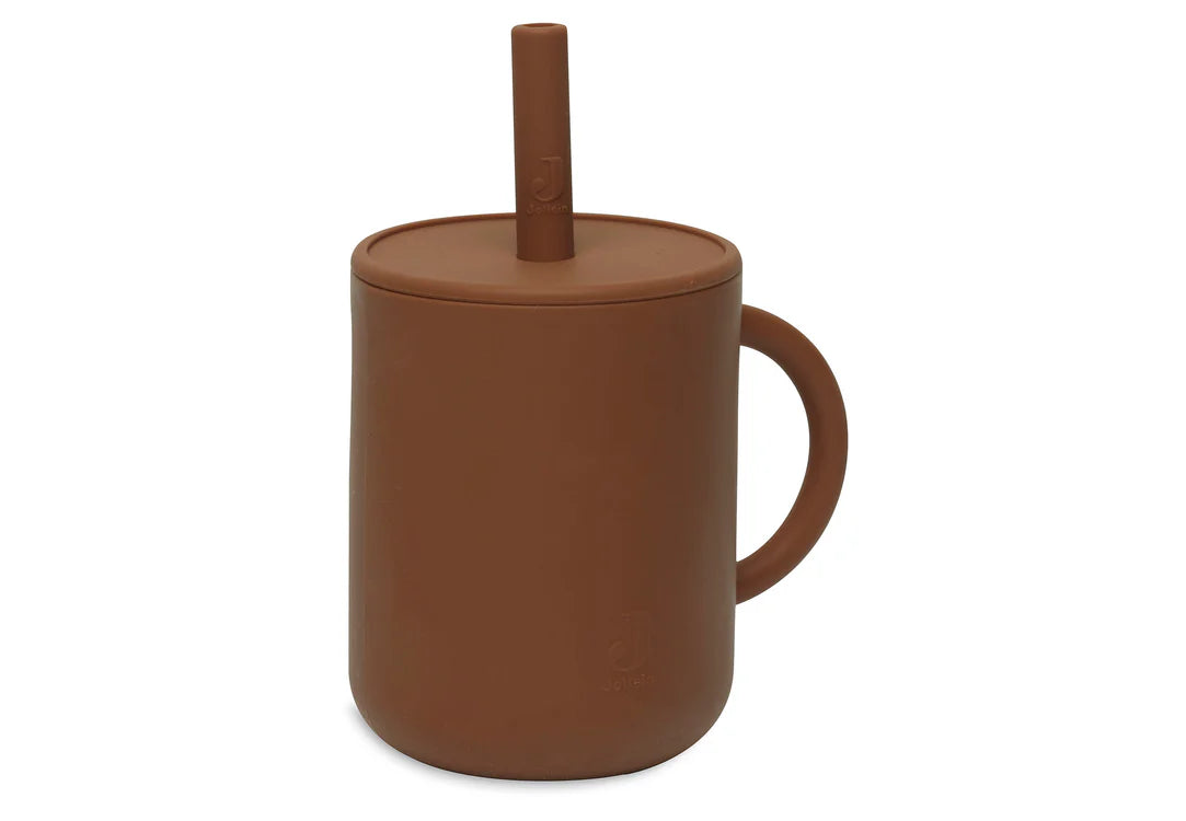 Gobelet Silicone - avec paille