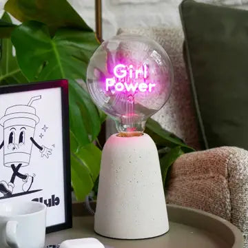 Ampoules LED à texte