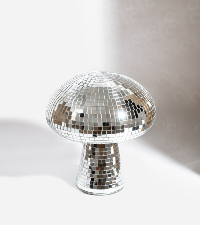 Lampe champignon disco