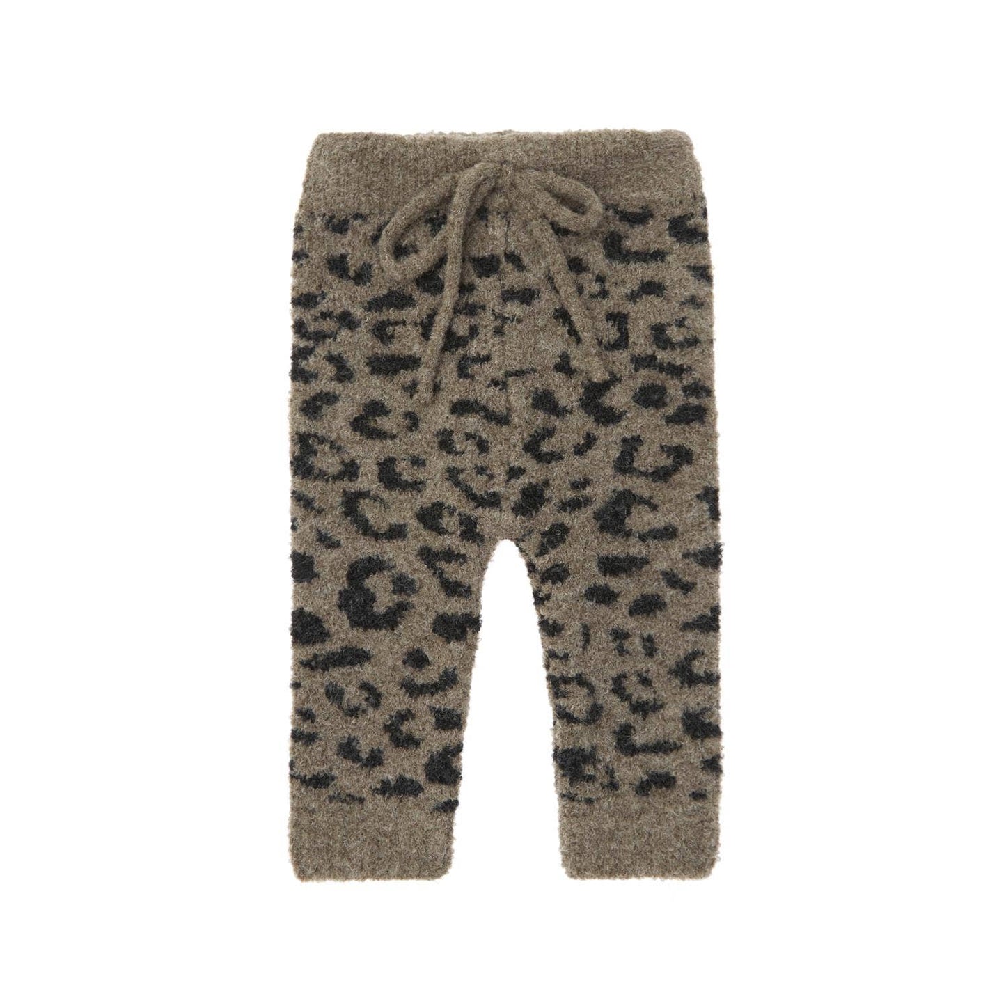 Legging en tricot léopard