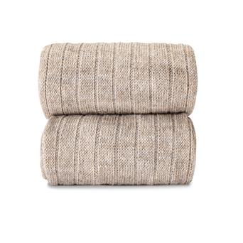 Chaussettes courtes Condor laine/tissus éponge