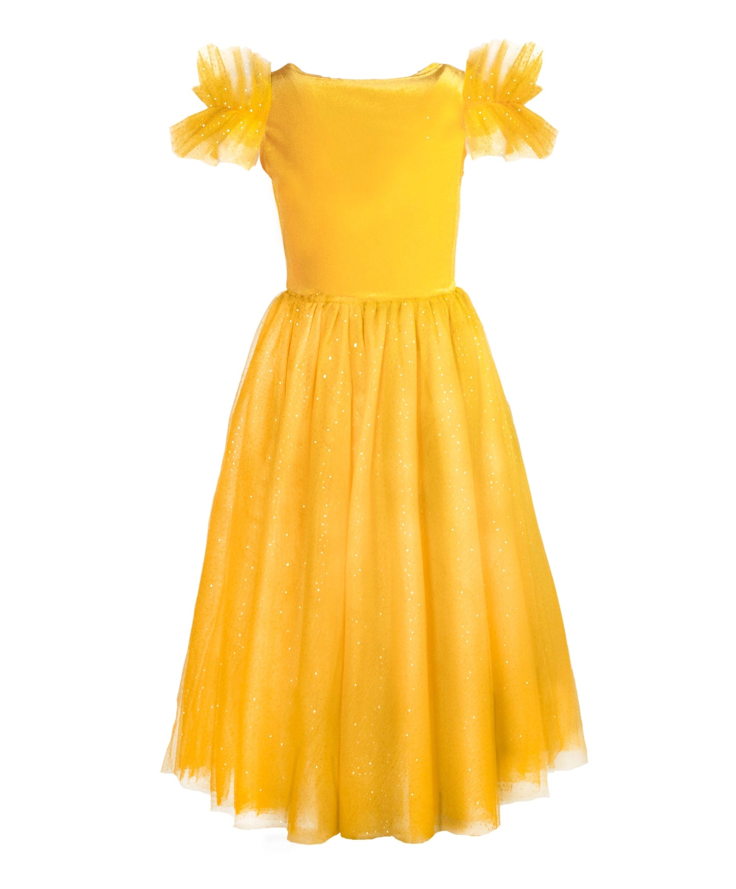Robe princesse yellow