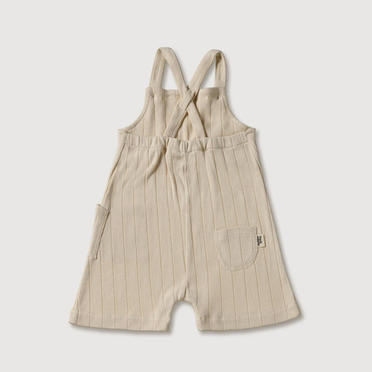 Salopette côtelée - Bone
