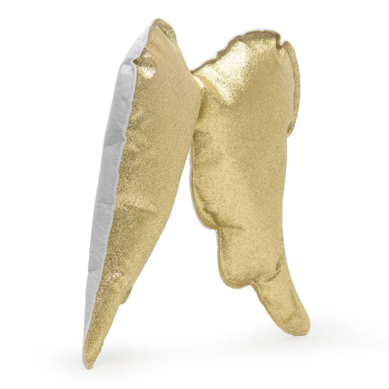 Ailes d'ange or à paillettes