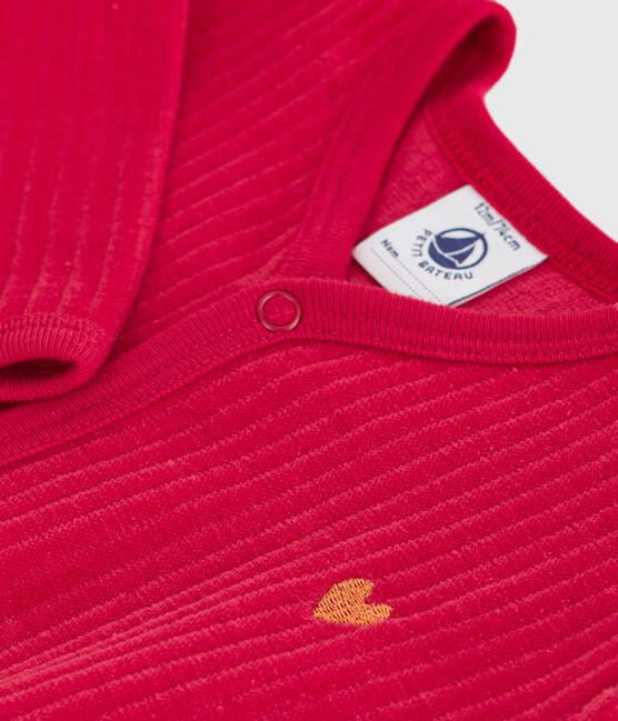 Pyjama bébé en velours de Noel