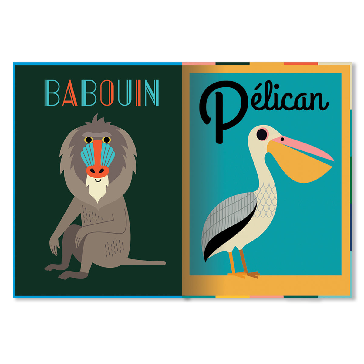 Grand livre - Animaux Autour du Monde