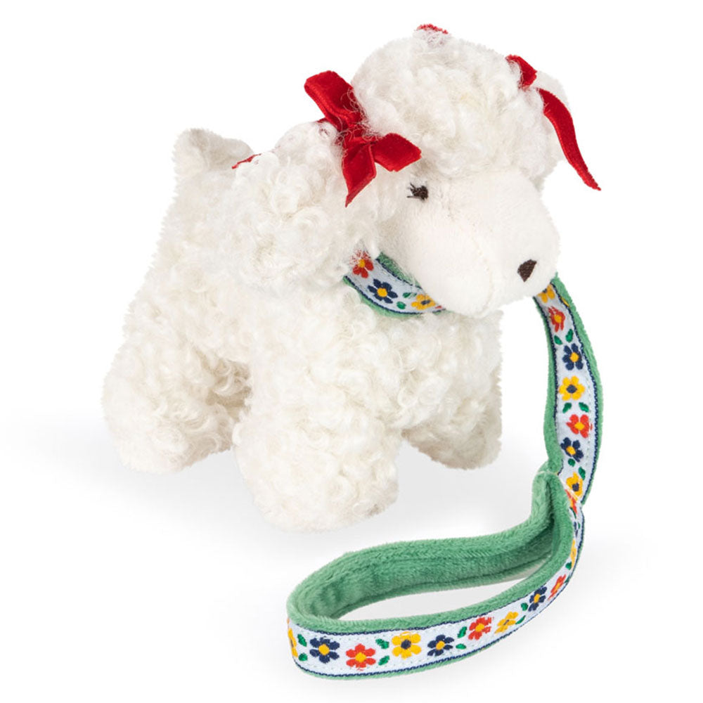 Petit chien Odette dans sa niche Konges Slojd