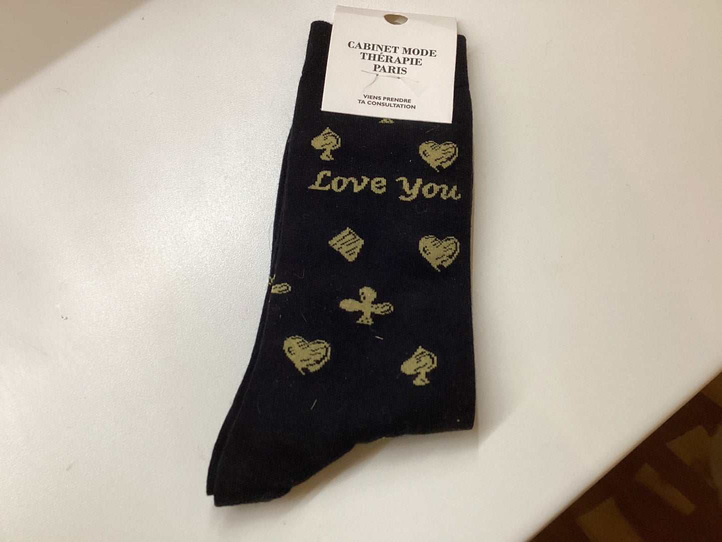Chaussettes homme Love you