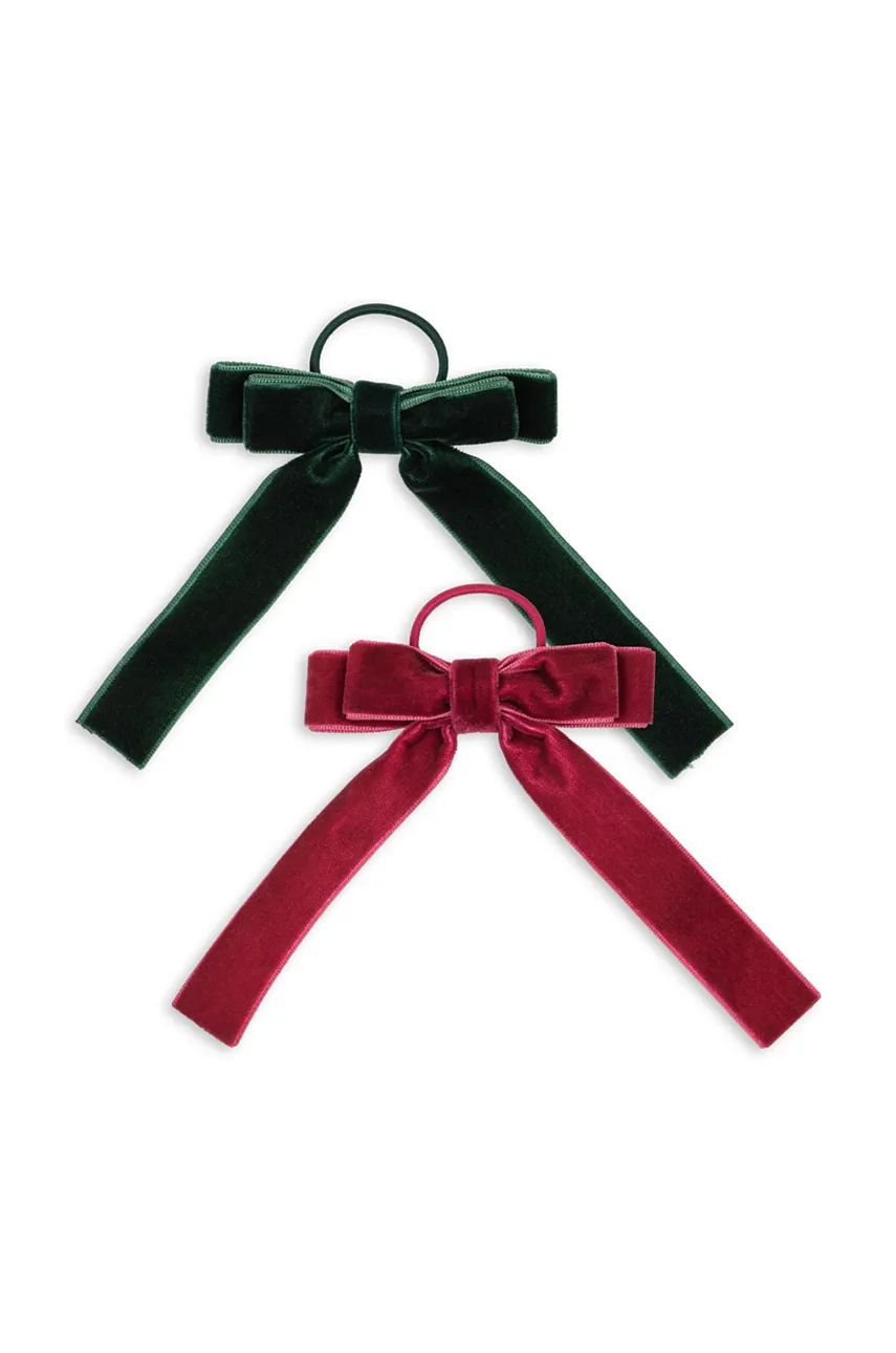 Set de 2 élastiques en velours Konges Slojd