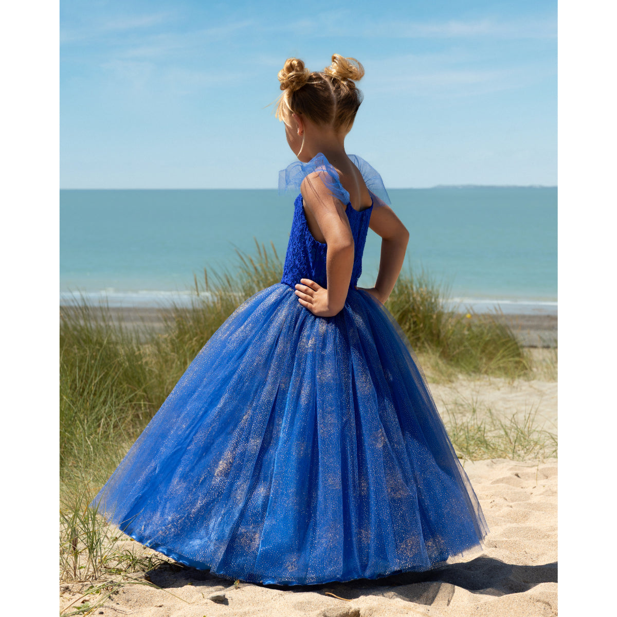 Robe de Princesse Alba bleu