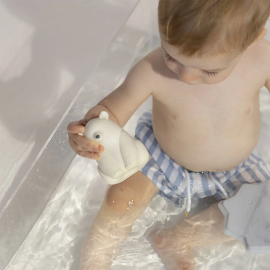 Ours polaire jouet de bain pour bébé
