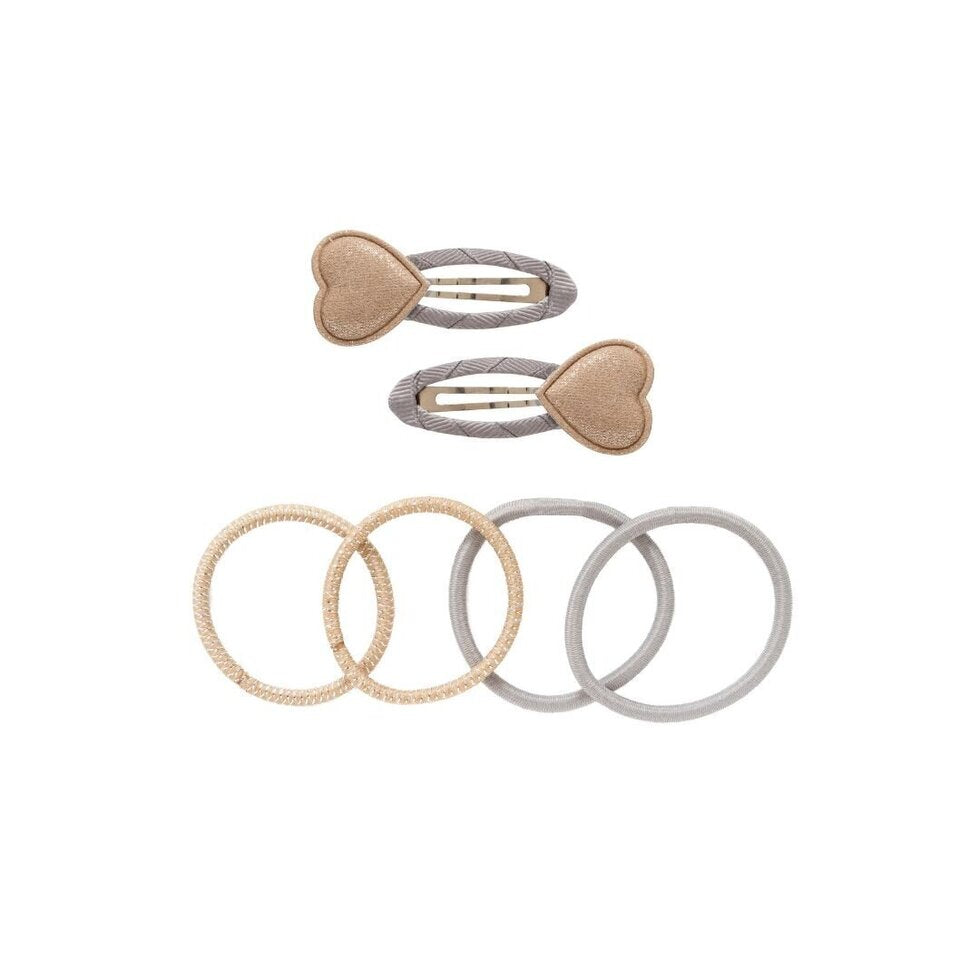 Kit barrettes + élastiques