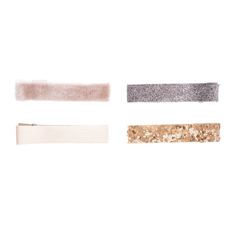 Barrettes clip x4